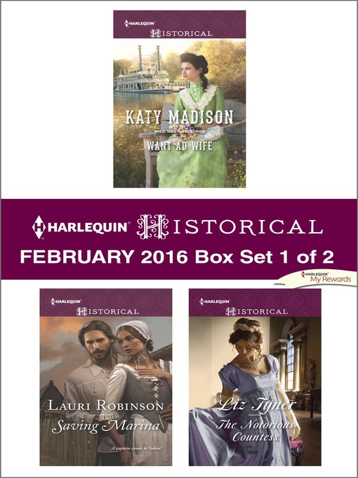 Title details for Harlequin Historical February 2016, Box Set 1 of 2 by Katy Madison - Available